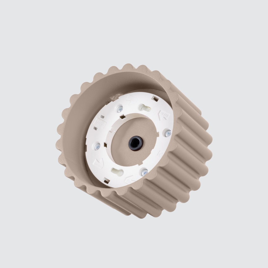 Σποτ φωτιστικό AURA 1xGX53/10W/230V, Ø 10 cm, σε απόχρωση taupe