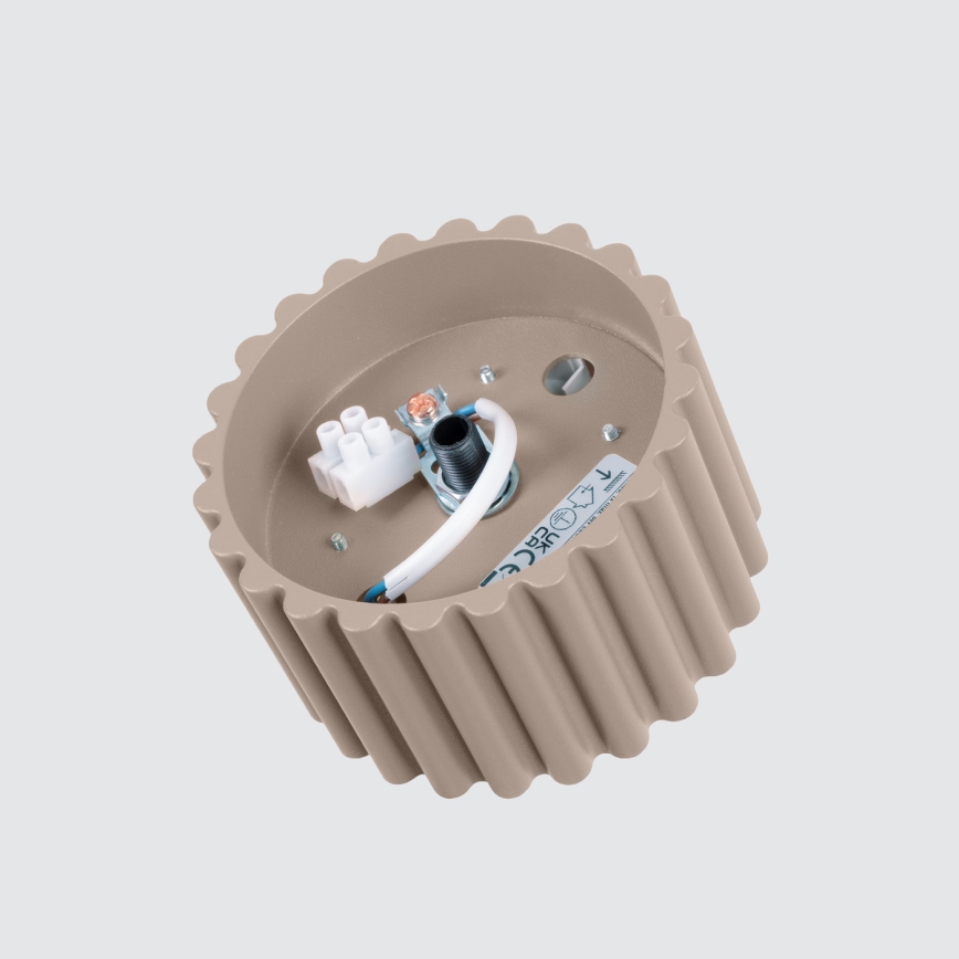 Σποτ φωτιστικό AURA 1xGX53/10W/230V, Ø 10 cm, σε απόχρωση taupe
