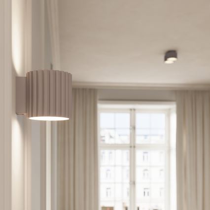 Σποτ φωτιστικό AURA 2xGX53/10W/230V τάουπ
