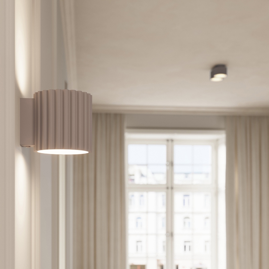 Σποτ φωτιστικό AURA 2xGX53/10W/230V τάουπ
