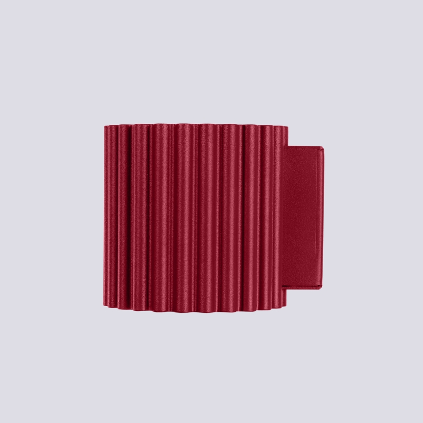 Επιτοίχιο φωτιστικό AURA 1xG9/10W/230V κόκκινο