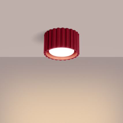 Σποτ φωτιστικό AURA 1xGX53/10W/230V, διάμ. 10 cm, κόκκινο