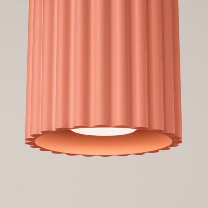 Φωτιστικό σποτ AURA 1xGU10/10W/230V διάμ. 10 cm ροζ