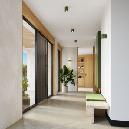 Σποτ φωτιστικό ORBIS 1xGU10/10W/230V σκυρόδεμα/πράσινο