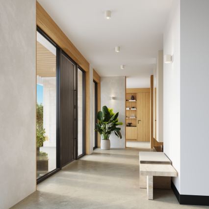 Σποτ φωτιστικό ORBIS 1xGU10/10W/230V μπετόν/κρεμ