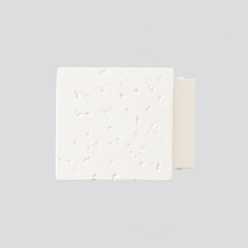 Επιτοίχιο φωτιστικό σποτ QUAD 1xG9/8W/230V, μπετόν/κρεμ