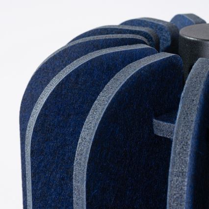 Κρεμαστό φωτιστικό με καλώδιο MULA 1xE27/15W/230V, διάμ. 27 cm, μπλε