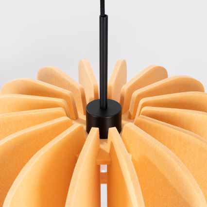 Κρεμαστό φωτιστικό σε καλώδιο MULA 1xE27/15W/230V Ø 45 εκ. κίτρινο