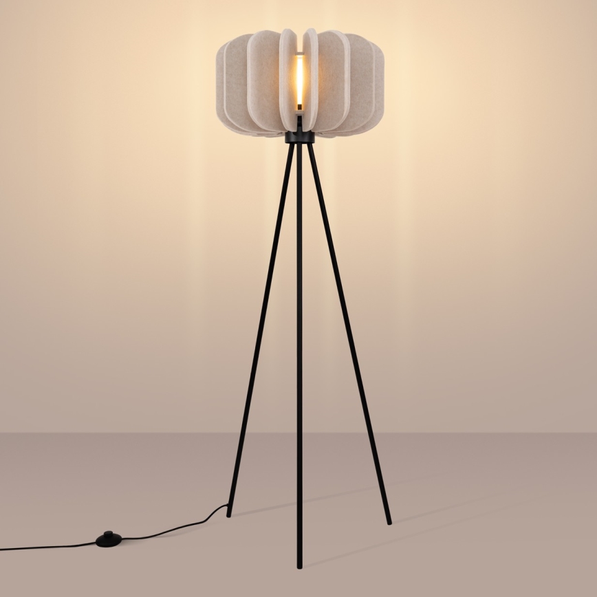 Επιδαπέδιο φωτιστικό MULA 1xE27/15W/230V εκρού