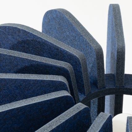 Φωτιστικό δαπέδου MULA 1xE27/15W/230V μπλε