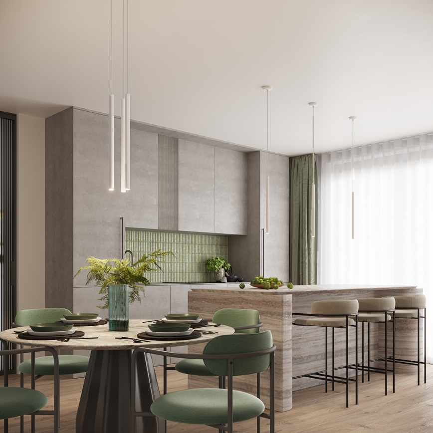 Κρεμαστό φωτιστικό με καλώδιο ARCHE 2xG9/8W/230V λευκό