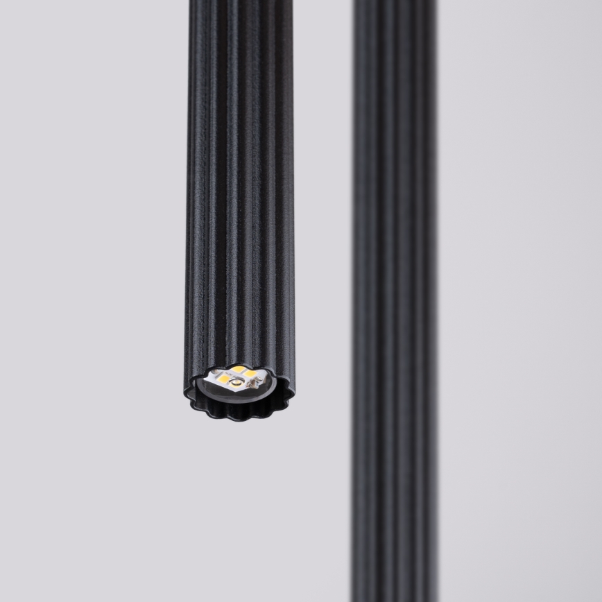 Κρεμαστό φωτιστικό με καλώδιο ARCHE 2xG9/8W/230V μαύρο