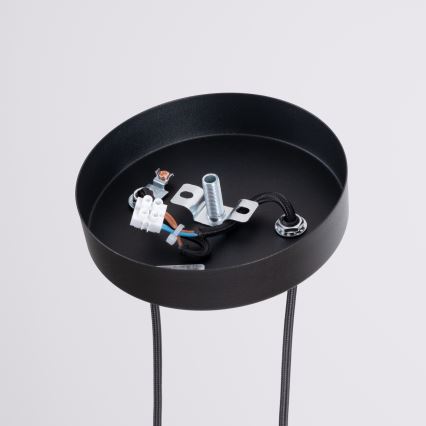 Κρεμαστό φωτιστικό με καλώδιο ARCHE 2xG9/8W/230V μαύρο