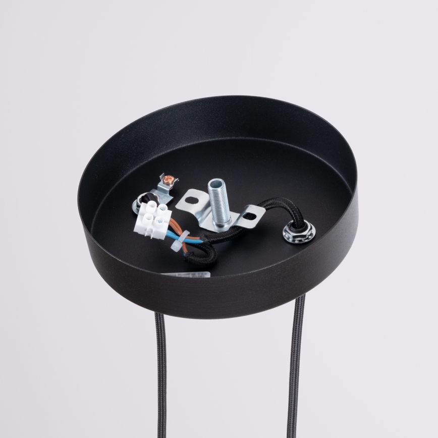 Κρεμαστό φωτιστικό με καλώδιο ARCHE 2xG9/8W/230V μαύρο