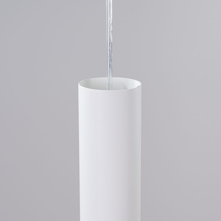 Κρεμαστό φωτιστικό με καλώδιο LAGOS 2xGU10/10W/230V λευκό