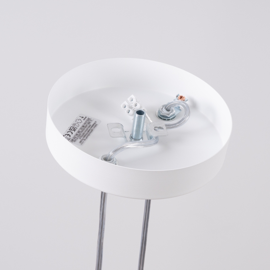 Κρεμαστό φωτιστικό με καλώδιο LAGOS 2xGU10/10W/230V λευκό