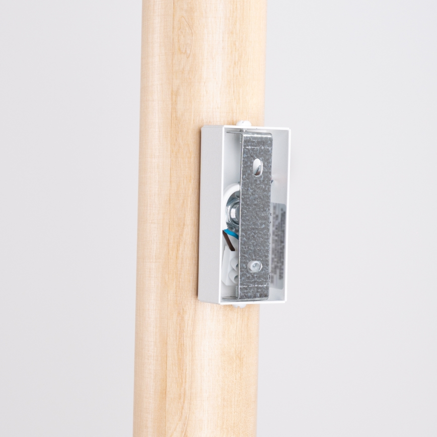 Επιτοίχιο φωτιστικό LINO 2xGU10/10W/230V οξιά