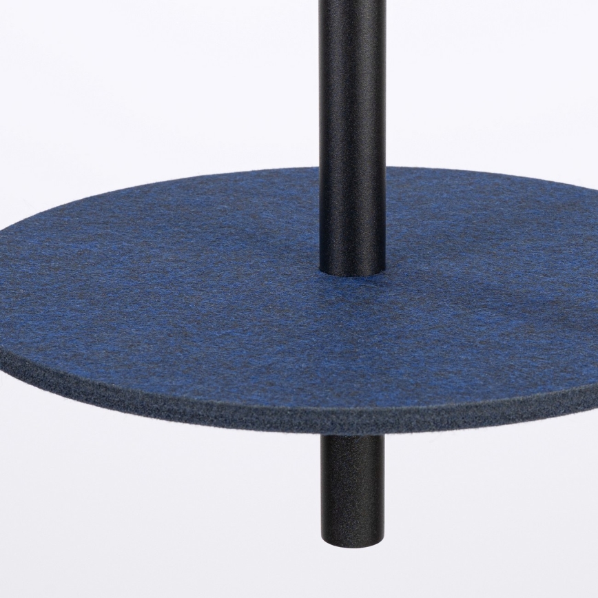 Κρεμαστό φωτιστικό με καλώδιο FELTRO 1xG9/8W/230V μαύρο/μπλε