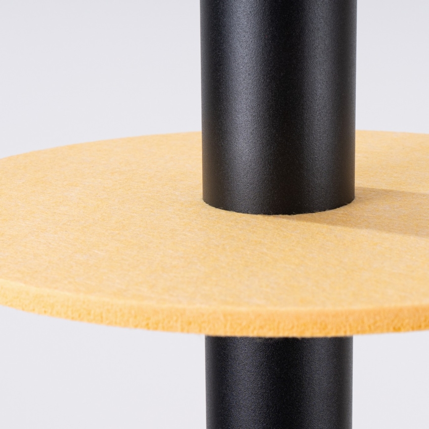 Κρεμαστό φωτιστικό με καλώδιο PELTA 1xGU10/10W/230V μαύρο/κίτρινο