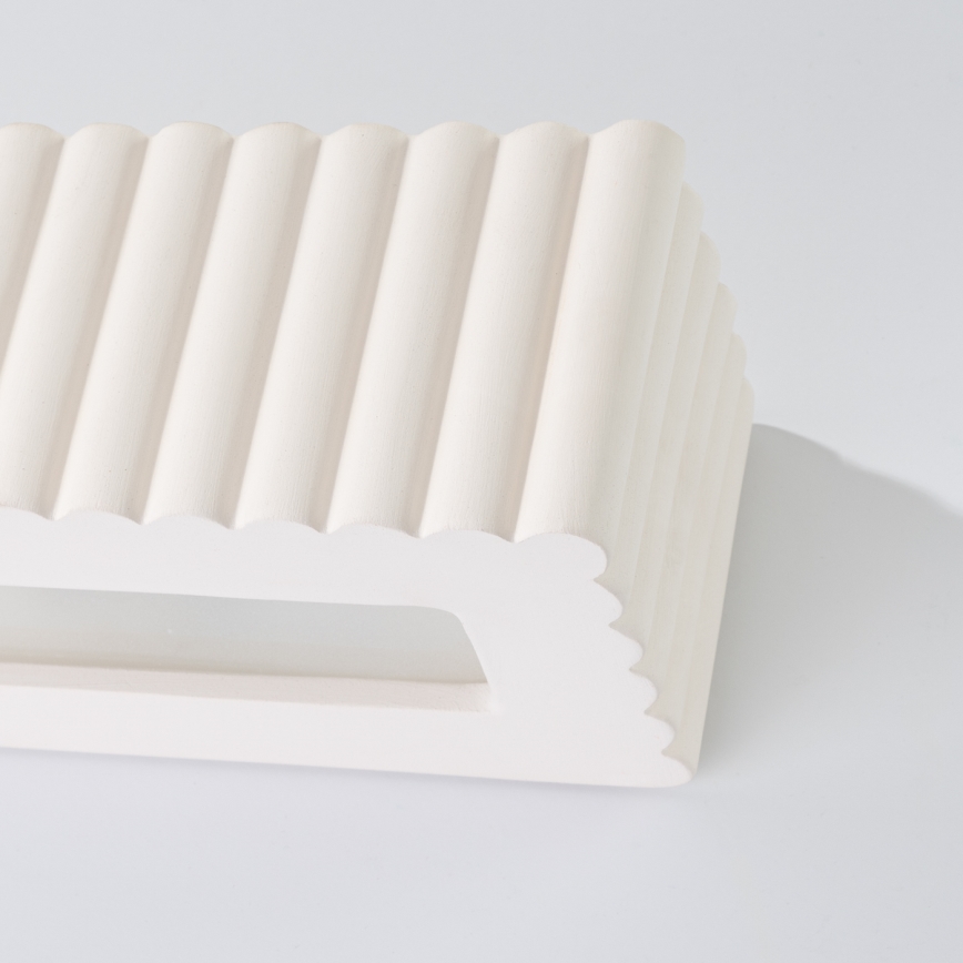 Επιτοίχιο φωτιστικό RIGATA 1xE27/15W/230V κεραμικό/λευκό