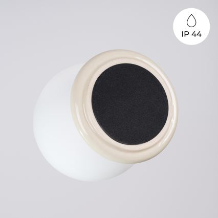 Επιτοίχιο φωτιστικό μπάνιου ZORI 1xG9/8W/230V IP44 μπεζ