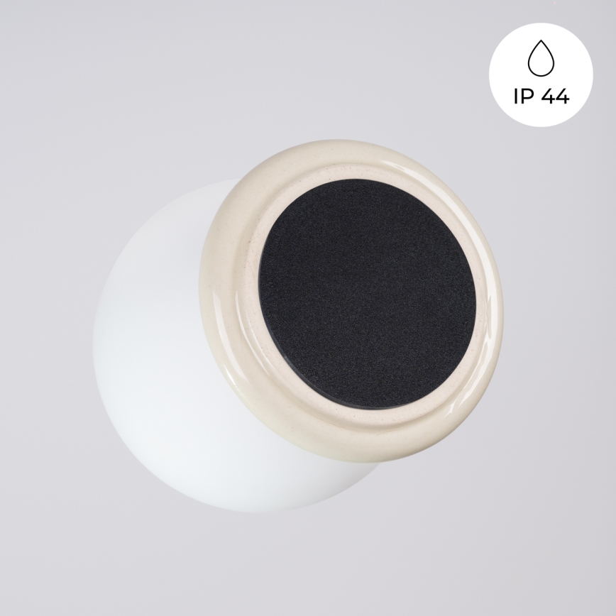 Επιτοίχιο φωτιστικό μπάνιου ZORI 1xG9/8W/230V IP44 μπεζ