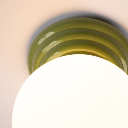 Επιτοίχιο φωτιστικό μπάνιου ZORI 1xG9/8W/230V IP44 πράσινο