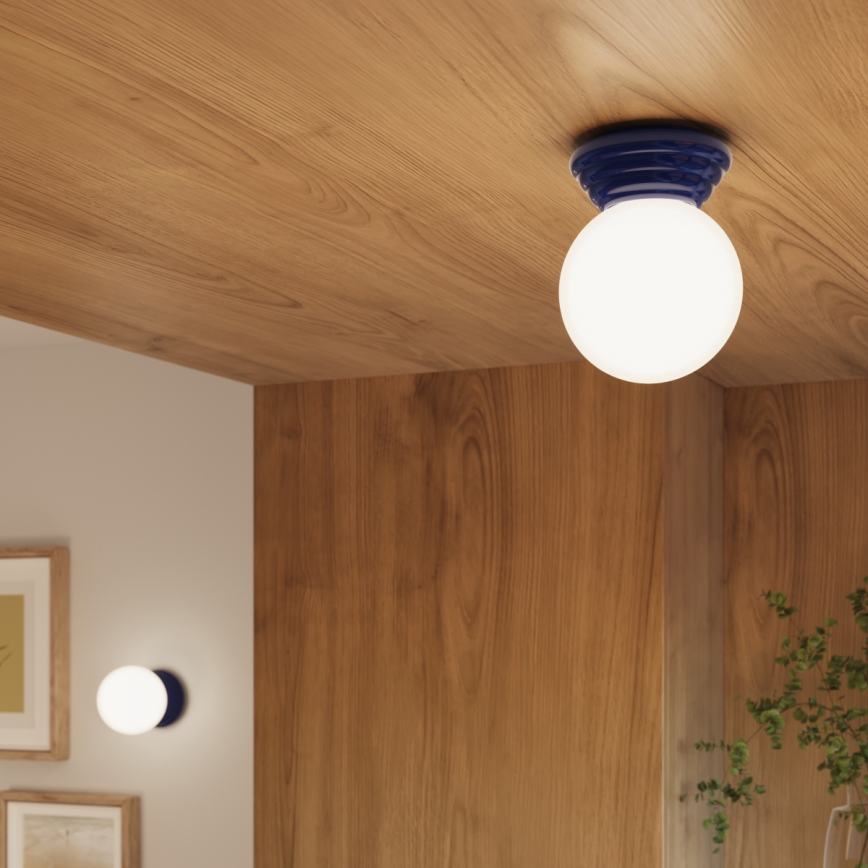 Επιτοίχιο φωτιστικό μπάνιου ZORI 1xG9/8W/230V IP44 μπλε