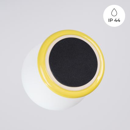 Φωτιστικό οροφής για μπάνιο ZORI 1xG9/8W/230V Ø 12 cm IP44 κίτρινο