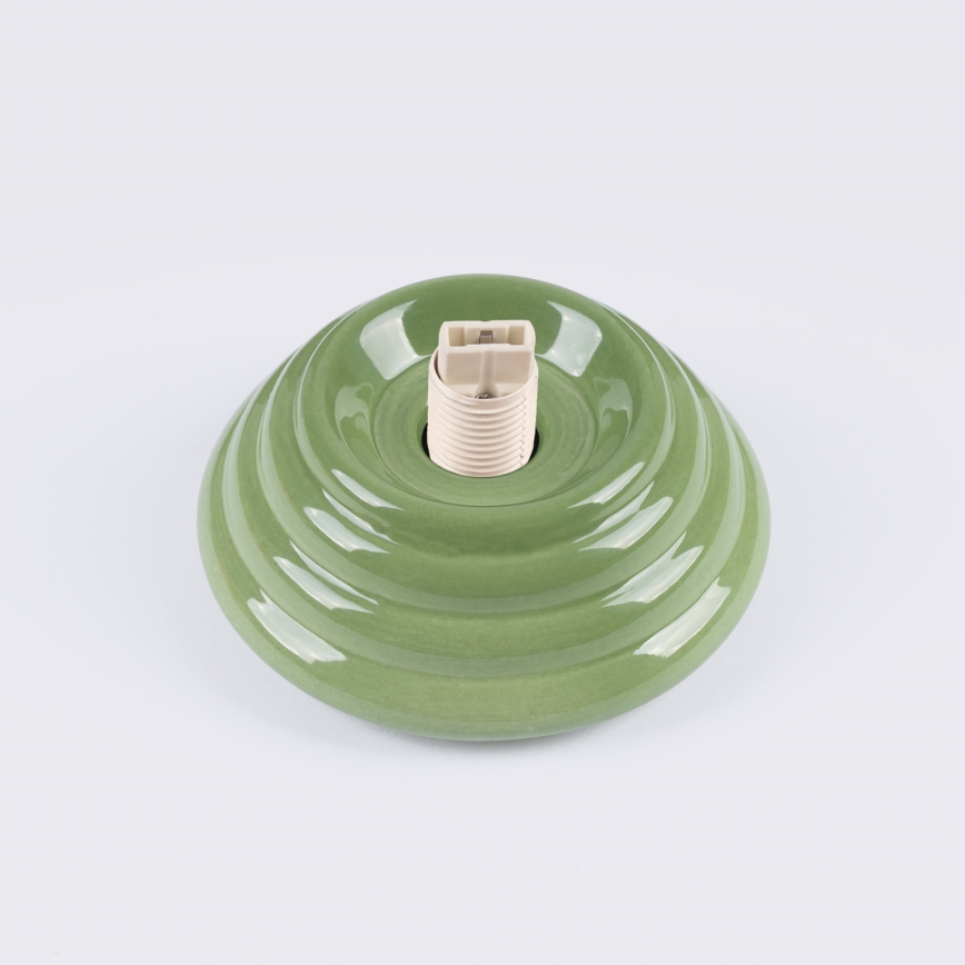 Φωτιστικό οροφής μπάνιου ZORI 1xG9/8W/230V, Ø 12 cm, IP44, πράσινο