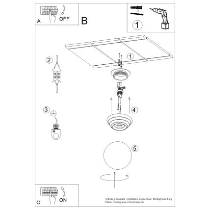 Φωτιστικό οροφής μπάνιου ZORI 1xG9/8W/230V, Ø 12 cm, IP44, πράσινο