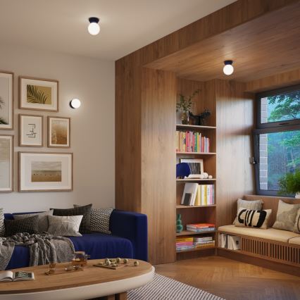 Φωτιστικό οροφής για μπάνιο ZORI, 1xG9/8W/230V, διάμετρος 12 cm, IP44, μπλε