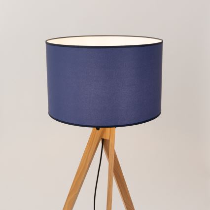 Φωτιστικό δαπέδου NATT 1xE27/15W/230V μπλε