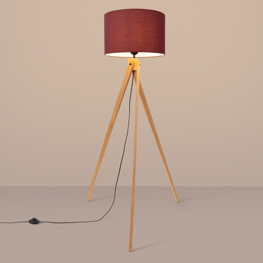 Επιδαπέδιο φωτιστικό NATT 1xE27/15W/230V κόκκινο