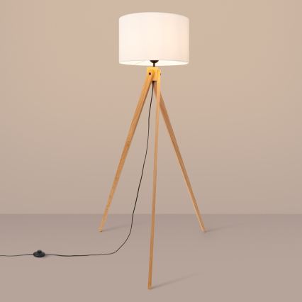 Επιδαπέδιο φωτιστικό NATT 1xE27/15W/230V λευκό