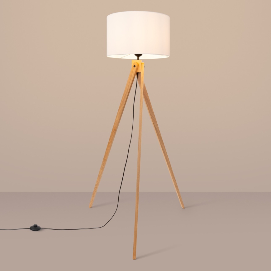 Επιδαπέδιο φωτιστικό NATT 1xE27/15W/230V λευκό