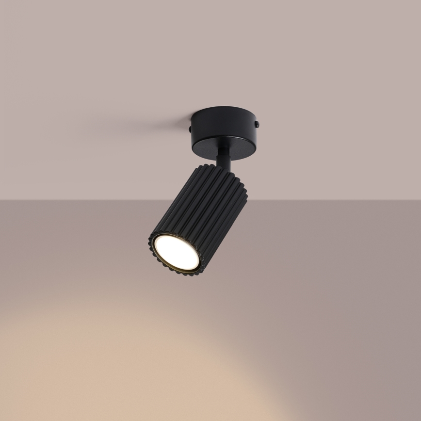 Φωτιστικό σποτ KARBON 1xGU10/10W/230V μαύρο