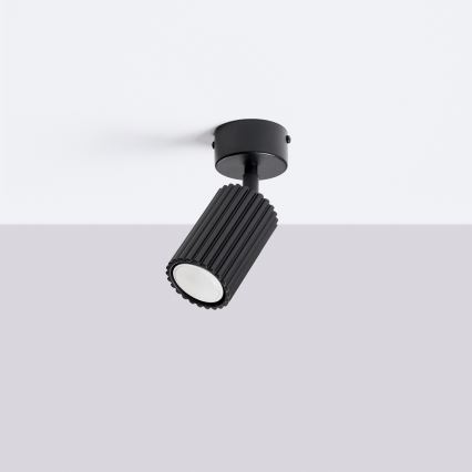 Φωτιστικό σποτ KARBON 1xGU10/10W/230V μαύρο