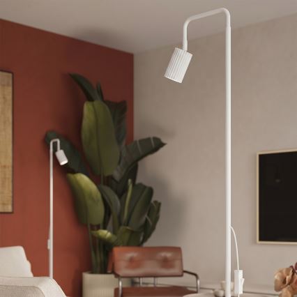 Επιδαπέδιο φωτιστικό KARBON 1xGU10/10W/230V λευκό