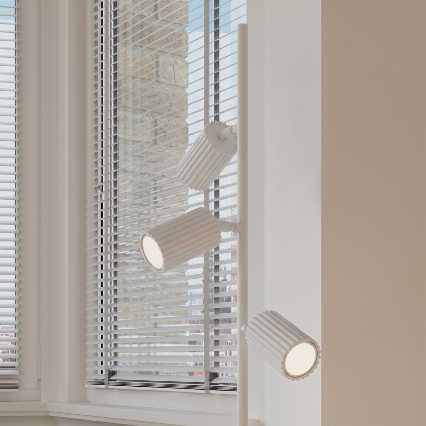 Επιδαπέδιο φωτιστικό KARBON 3xGU10/10W/230V λευκό