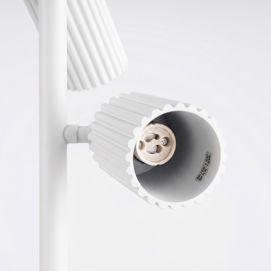 Επιδαπέδιο φωτιστικό KARBON 3xGU10/10W/230V λευκό