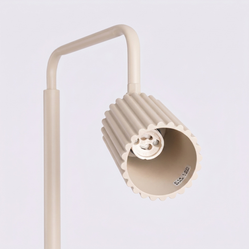 Επιδαπέδιο φωτιστικό KARBON 1xGU10/10W/230V, σε κρεμ απόχρωση