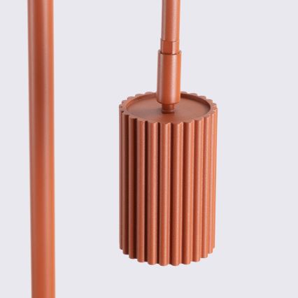 Επιδαπέδιο φωτιστικό KARBON 1xGU10/10W/230V πορτοκαλί