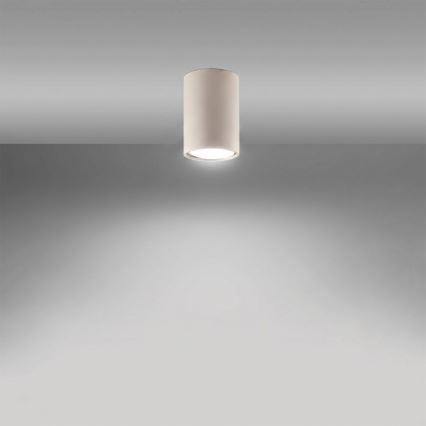 Φωτιστικό σποτ LAGOS 1x GU10/10W/230V, 10 cm, σε κρεμ απόχρωση