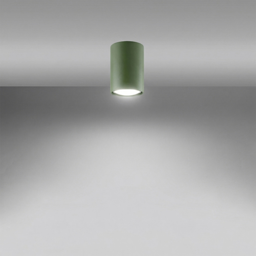 Φωτιστικό σποτ LAGOS 1xGU10/10W/230V 10 cm πράσινο