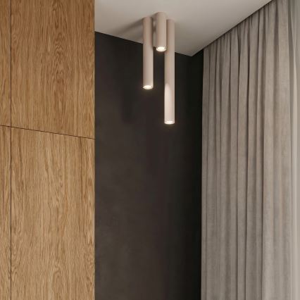 Σποτ φωτιστικό LAGOS 1xGU10/10W/230V 20 cm εκρού