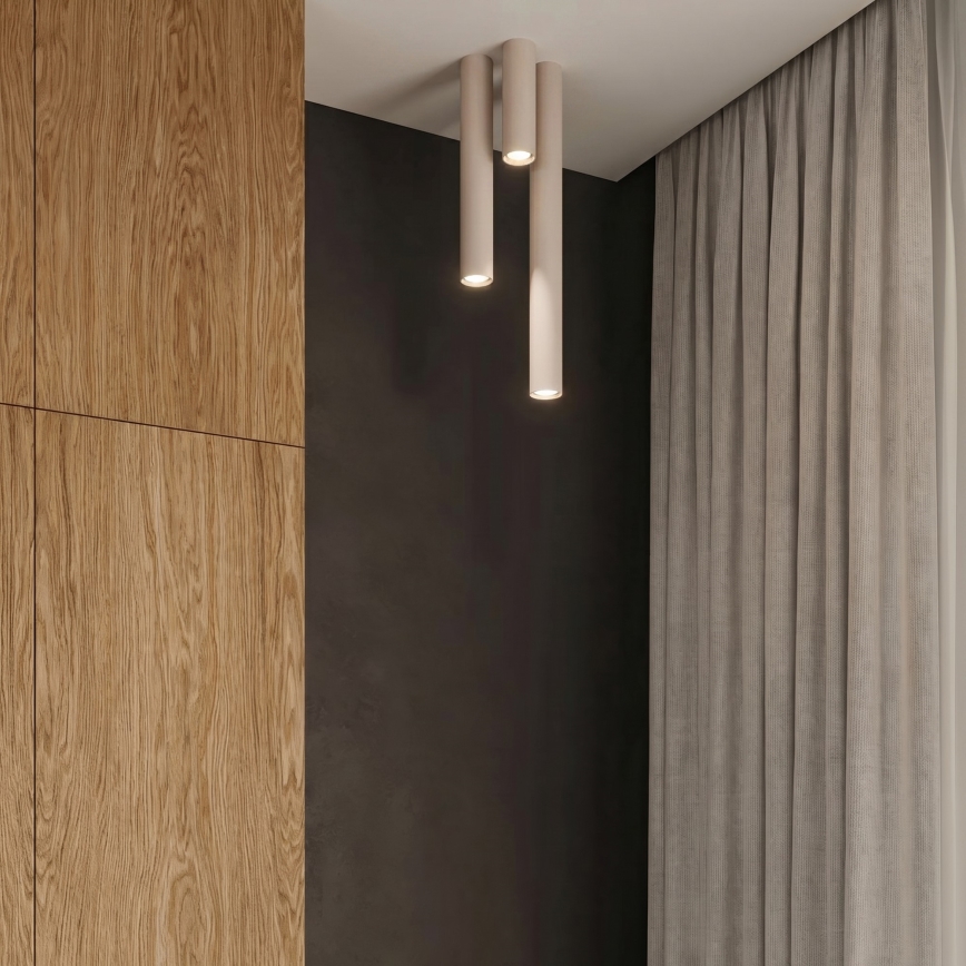Σποτ φωτιστικό LAGOS 1xGU10/10W/230V 20 cm εκρού
