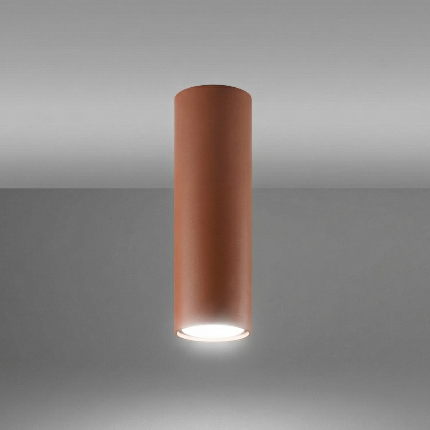 Σποτ φωτιστικό LAGOS 1xGU10/10W/230V 20 cm καφέ