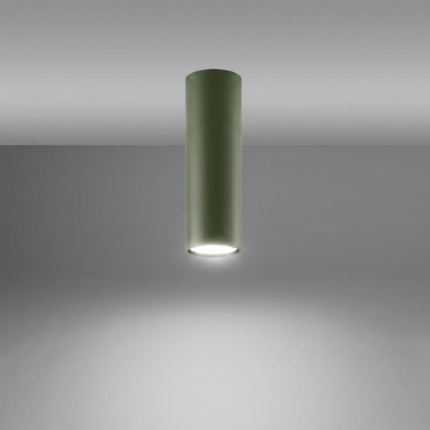 Σποτ φωτιστικό LAGOS 1xGU10/10W/230V 20 cm πράσινο