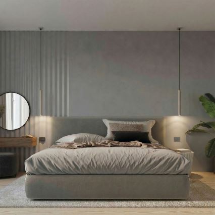 Κρεμαστό φωτιστικό με καλώδιο PASTELO 1xG9/8W/230V ταουπ
